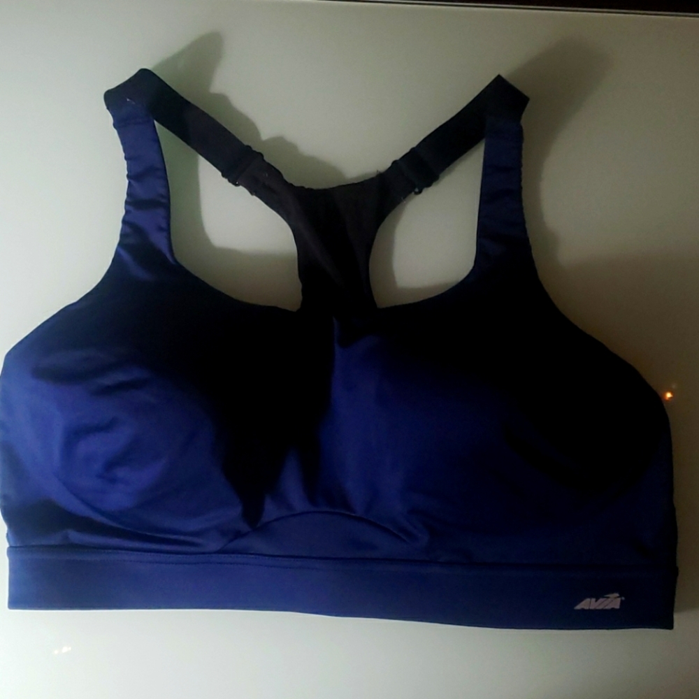 AVIA navy blue sports bra